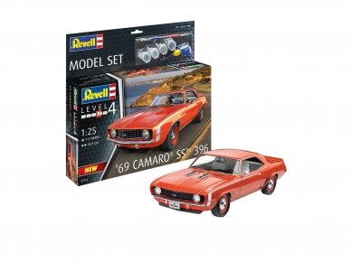 Revell - '69 Camaro SS 396 dovanų komplektas, 1/25, 67712