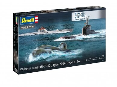 Revell - 70 Years Bundeswehr: Wilhelm Bauer, Type 206A, Class2, 1/144, 05186 1