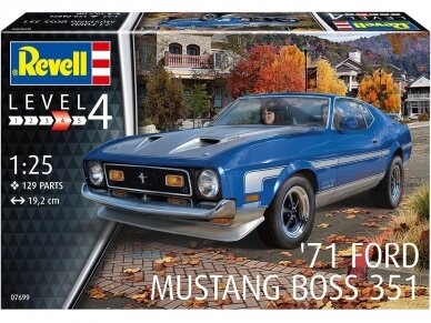 Revell - ‘71 Mustang Boss 351, 1/25, 07699 1