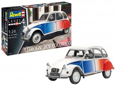 Revell - Citroen 2 CV Cocorico, 1/24, 07653