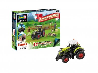 Revell - Adventes kalendārs RC Claas Tractor, 1/32, 01053