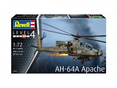Revell - AH-64A Apache, 1/72, 03824 1
