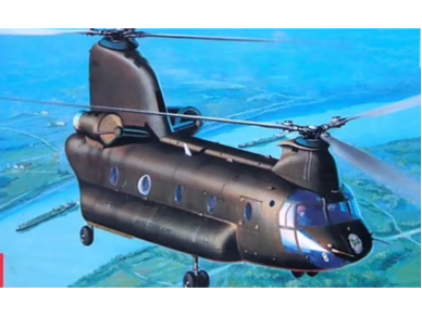 Revell - CH-47D Chinook, 1/144, 03825