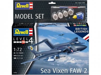 Revell - Sea Vixen FAW 2 Model Set, 1/72, 63866 1
