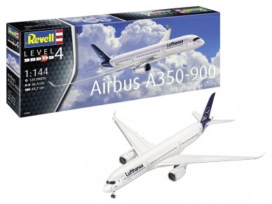 Revell - Airbus A350-900 Lufthansa New Livery, 1/144, 03881