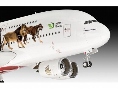 Revell - Airbus A380 Emirates "Wild-Life", 1/144, 03882 2