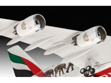 Revell - Airbus A380 Emirates "Wild-Life", 1/144, 03882 4