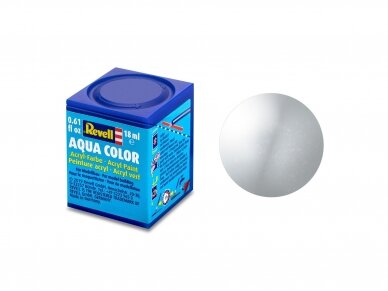 Revell - Aqua Color, Aluminium, Metallic, 18ml, 99 Revell - Aqua Color, Aluminium, Metallic, 18ml, 99
