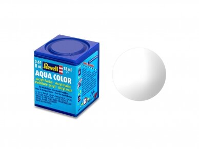Revell - Aqua Color, Clear, Gloss, 18ml, 01 Revell - Aqua Color, Clear, Gloss, 18ml, 01