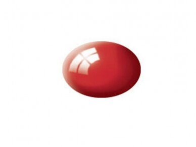 Revell - Aqua Color, Fiery Red, Gloss, RAL 3000, 18ml, 31 1 Revell - Aqua Color, Fiery Red, Gloss, RAL 3000, 18ml, 31 1