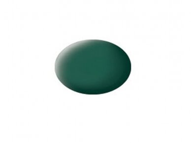 Revell - Aqua Color, Sea Green, Matt, 18ml, RAL 6028, 48 1 Revell - Aqua Color, Sea Green, Matt, 18ml, RAL 6028, 48 1