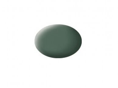 Revell - Aqua Color, Greenish Grey, Matt, RAL 7009, 18ml, 67 1 Revell - Aqua Color, Greenish Grey, Matt, RAL 7009, 18ml, 67 1