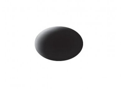 Revell - Aqua Color, Black, Matt, RAL 9011, 18ml, 08 1 Revell - Aqua Color, Black, Matt, RAL 9011, 18ml, 08 1