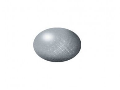 Revell - Aqua Color, Silver, Metallic, 18ml, 90 1 Revell - Aqua Color, Silver, Metallic, 18ml, 90 1