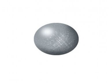 Revell - Aqua Color, Steel, Metallic, 18ml, 91 1 Revell - Aqua Color, Steel, Metallic, 18ml, 91 1