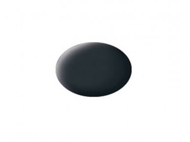 Revell - Aqua Color, Anthracite Grey, Matt, 18ml, 09 1 Revell - Aqua Color, Anthracite Grey, Matt, 18ml, 09 1