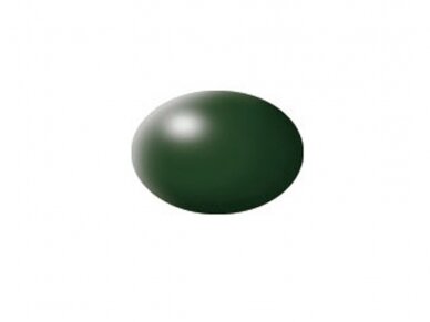 Revell - Aqua Color, Dark Green, Silk, 18ml, 363 1
