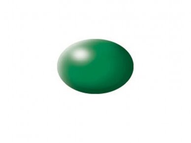 Revell - Aqua Color, Leaf Green, Silk, 18ml, 364 1