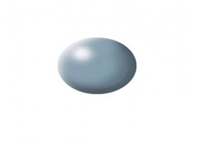 Revell - Aqua Color, Grey, Silk, RAL 7001, 18ml, 374 1
