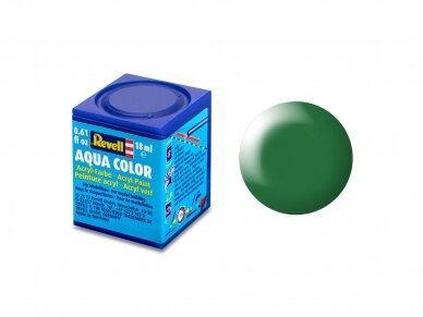 Revell - Aqua Color, Leaf Green, Silk, 18ml, 364 Revell - Aqua Color, Leaf Green, Silk, 18ml, 364