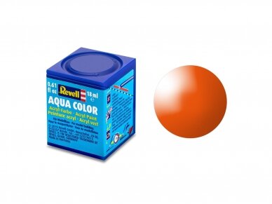 Revell - Aqua Color, Orange, Gloss, 18ml, 30