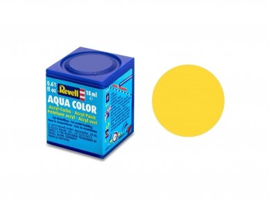 Revell - Aqua Color, Yellow, Matt, RAL 1017, 18ml, 15 Revell - Aqua Color, Yellow, Matt, RAL 1017, 18ml, 15