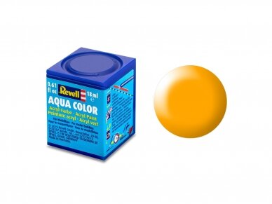 Revell - Aqua Color, Yellow, Silk, 18ml, 310