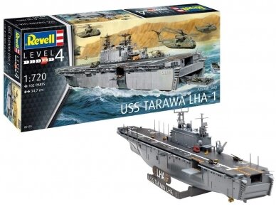 Revell - Assault Ship USS Tarawa LHA-1, 1/720, 05170