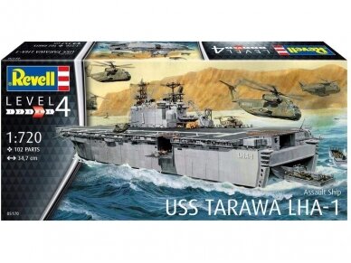 Revell - Assault Ship USS Tarawa LHA-1, 1/720, 05170 1