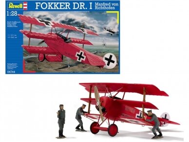 Revell - Fokker Dr.1 "Manfred von Richthofen", 1/28, 04744 Revell - Fokker Dr.1 "Manfred von Richthofen", 1/28, 04744