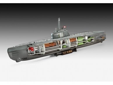 Revell - Deutsches U-Boot/German Submarine Type XXI with interior, 1/144, 05078 1 Revell - Deutsches U-Boot/German Submarine Type XXI with interior, 1/144, 05078 1