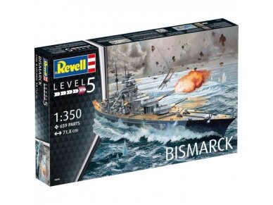 Revell - Bismarck, 1/350, 05040 1