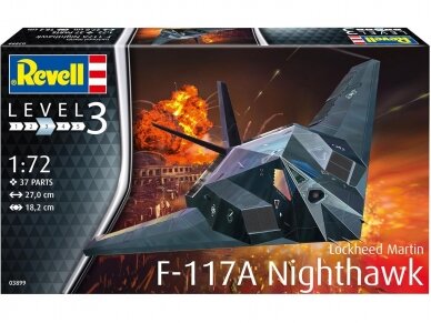 Revell - Lockheed F-117A Nighthawk, 1/72 03899 Revell - Lockheed F-117A Nighthawk, 1/72 03899