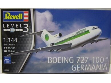 Revell - Boeing 727-100 Germania, 1/144, 03946
