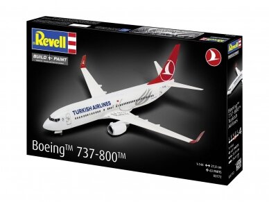 Revell - Boeing 737-800 "Turkish Airlines", 1/144, 03772 3 Revell - Boeing 737-800 "Turkish Airlines", 1/144, 03772 3