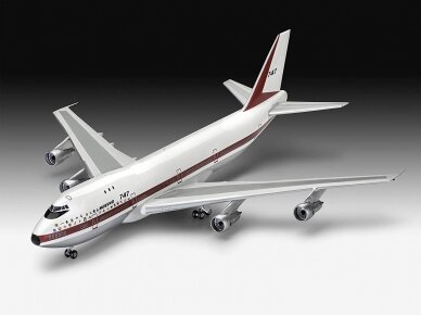 Revell - Boeing 747-100, 50th Anniversary dovanų komplektas, 1/144, 05686 2