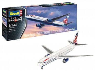 Revell - Boeing 767-300ER British Airways Chelsea Rose, 1/144, 03862