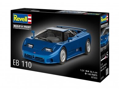 Revell - Bugatti EB110, 1/24, 07353 3 Revell - Bugatti EB110, 1/24, 07353 3
