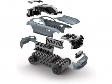 Revell - Build‘N Race-Chassis Mercedes-AMG GT R, sarkans, 1/43, 23154 2