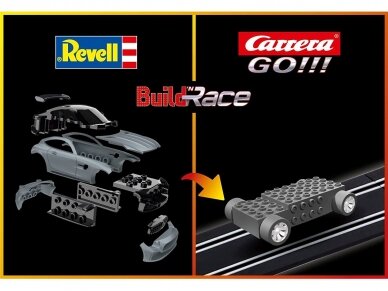 Revell - Build‘N Race-Chassis Mercedes-AMG GT R,  zaļš, 1/43, 23153 4