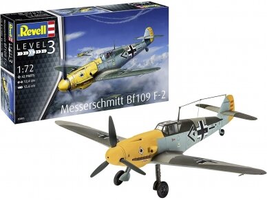 Revell - Messerschmitt Bf109 F-2, 1/72, 03893