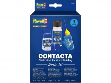 Revell - Contacta Glue Basic Set (Contacta līmes komplekts), 39618 1 Revell - Contacta Glue Basic Set (Contacta līmes komplekts), 39618 1