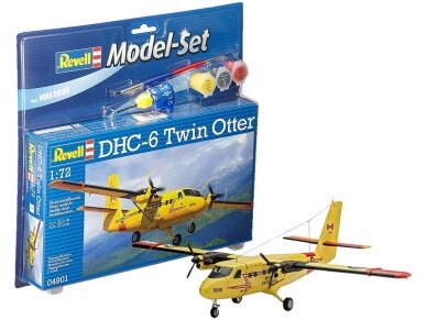 Revell - DHC-6 Twin Otter dovanų komplektas, 1/72, 64901