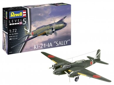 Revell - Mitsubishi Ki-21-Ia 'Sally‘, 1/72, 03797