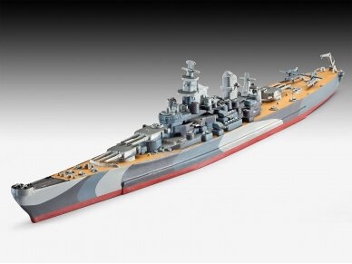 Revell - Battleship U.S.S. Missouri (WWII) Model Set, 1/1200, 65128 2