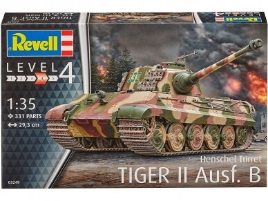 Revell - Henschel Turret Tiger II Ausf.B, 1/35, 03249 1