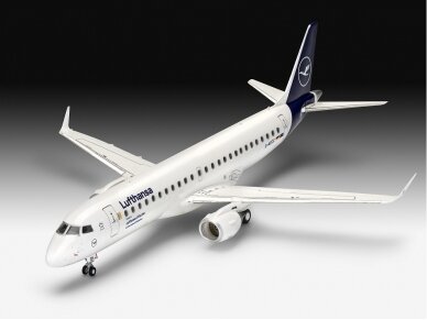 Revell - Embraer 190 "Lufthansa" Model Set, 1/144, 63883 1