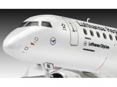 Revell - Embraer 190 "Lufthansa" dovanų komplektas, 1/144, 63937 2
