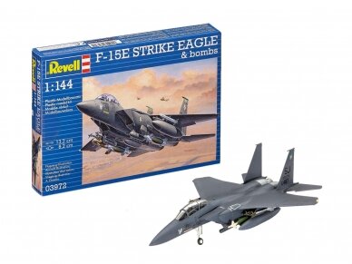 Revell - F-15E Strike Eagle & Bombs, 1/144, 03972 Revell - F-15E Strike Eagle & Bombs, 1/144, 03972