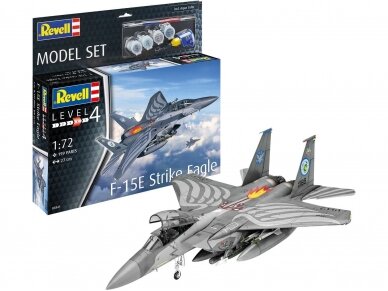 Revell - F-15E Strike Eagle dovanų komplektas, 1/72, 63841